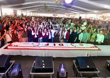 REÚNE TLALNEPANTLA A 10 MIL ADULTOS MAYORES PARA CELEBRAR EL DÍA DE LAS ABUELAS Y LOS ABUELOS