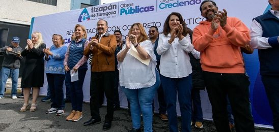 ATIZAPÁN ARRANCA OBRAS PARA REHABILITAR MÁS DE 10 MIL METROS CUADRADOS DE VIALIDADES Y ESPACIOS PÚBLICOS