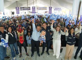 SAN MATEO ATENCO SE PINTARÁ DE AZUL EN EL 2027 ASEGURA ENRIQUE VARGAS