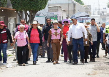 PROYECTA ECATEPEC ABATIR EN MÁS DEL 50 POR CIENTO EL REZAGO EN PAVIMENTACIONES, AGUA Y DRENAJE
