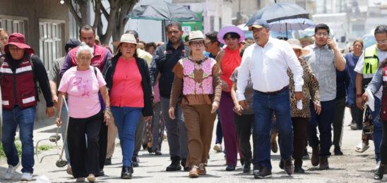 PROYECTA ECATEPEC ABATIR EN MÁS DEL 50 POR CIENTO EL REZAGO EN PAVIMENTACIONES, AGUA Y DRENAJE