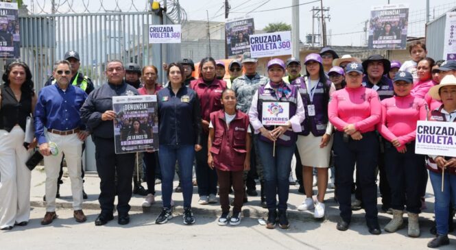 CRUZADA VIOLETA 360 LLEGA A 8 MIL HOGARES PARA PREVENIR VIOLENCIA FAMILIAR