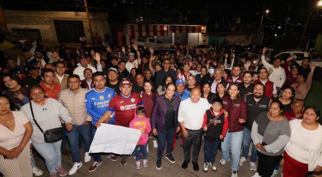 REFUERZA TLALNEPANTLA ILUMINACIÓN Y SEGURIDAD EN SAN PEDRO BARRIENTOS