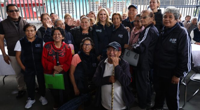 CUIDA HUIXQUILUCAN A MÁS DE MIL 200 ADULTOS MAYORES CON ATENCIÓN INTEGRAL Y DE CALIDAD