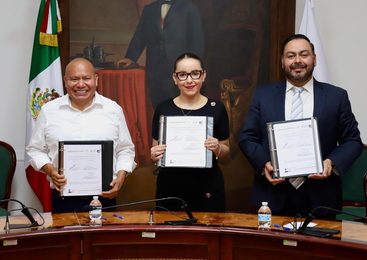 RACIEL PÉREZ CRUZ FIRMA CONVENIO DE COLABORACIÓN CON EL INSUS PARA DAR CERTEZA JURÍDICA AL PATRIMONIO DE MILES DE FAMILIAS EN TLALNEPANTLA