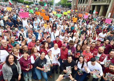 TLALNEPANTLA REFRENDA RESPALDO A LA 4T Y MUESTRA MÚSCULO Y UNIÓN DE MORENA