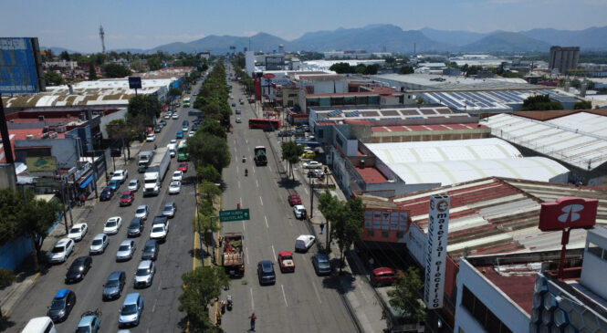 ARRANCA RECONSTRUCCIÓN DE LA VÍA GUSTAVO BAZ CON INVERSIÓN DE 121 MILLONES DE PESOS