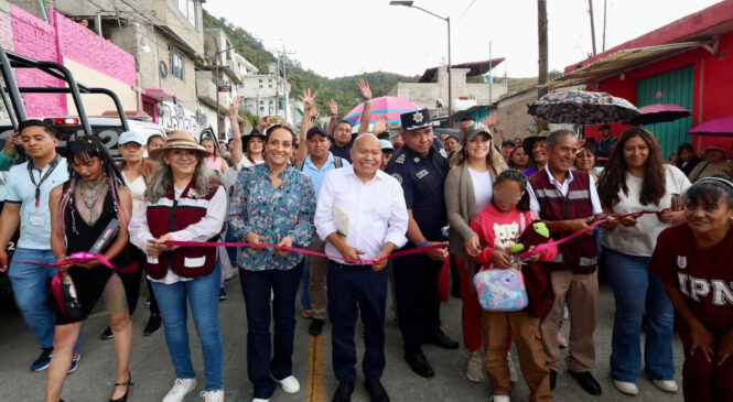 FORTALECE TLALNEPANTLA INFRAESTRUCTURA URBANA EN EL ORIENTE CON INVERSIÓN DE MÁS DE 15 MILLONES DE PESOS