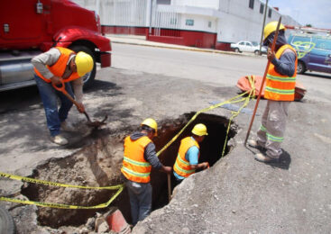 IZCALLI COMIENZA REPARACIÓN DE SOCAVÓN EN ZONA INDUSTRIAL CUAMATLA