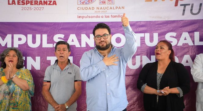 IMPULSA NAUCALPAN LA PREVENCIÓN Y ACERCA SERVICIOS GRATUITOS DE SALUD A LAS COLONIAS