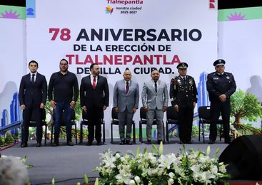 TLALNEPANTLA CONMEMORA 78 AÑOS COMO CIUDAD Y PRIORIZA INFRAESTRUCTURA HÍDRICA