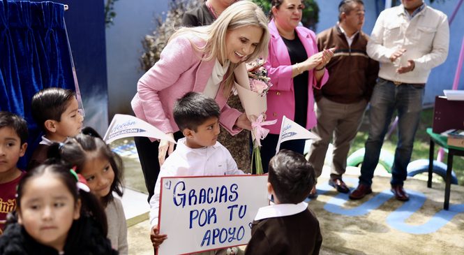 REHABILITA HUIXQUILUCAN 38 ESCUELAS CON “ACCIÓN POR LA EDUCACIÓN”