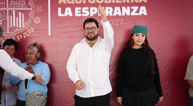 DESPUÉS DE 40 AÑOS, RECONSTRUYEN AVENIDA PINO SUÁREZ EN SAN LORENZO TOTOLINGA