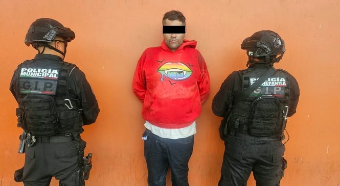 ANTE UNA DENUNCIA CIUDADANA, POLICÍA DE TLALNEPANTLA CAPTURA A MASCULINO CON DIVERSAS CANTIDADES DE DROGA
