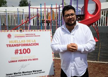 NAUCALPAN ALCANZA 100 HUELLAS DE LA TRANSFORMACIÓN; RESCATA ESPACIOS Y LLEVA JUSTICIA URBANA A LAS COMUNIDADES