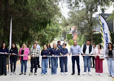 ENTREGA HUIXQUILUCAN NUEVAS CALLES REPAVIMENTADAS EN LA HERRADURA Y TECAMACHALCO