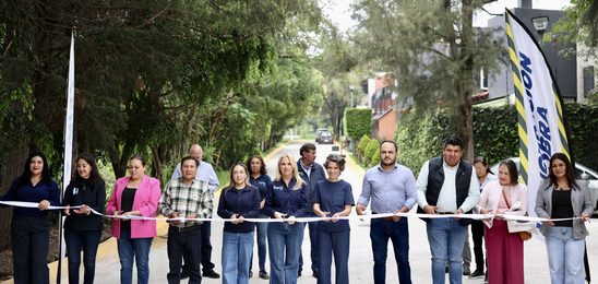 ENTREGA HUIXQUILUCAN NUEVAS CALLES REPAVIMENTADAS EN LA HERRADURA Y TECAMACHALCO