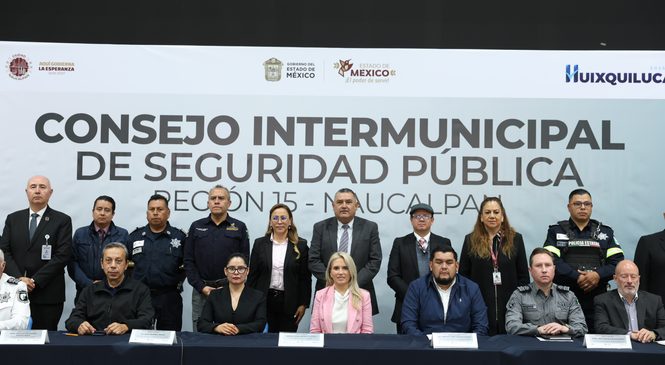 DISMINUYE HUIXQUILUCAN 11.8% INCIDENCIA DELICTIVA EN PRIMEROS 7 MESES DE 2026