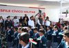 ENCABEZA ISAAC MONTOYA EL TRADICIONAL DESFILE CÍVICO MILITAR EN NAUCALPAN