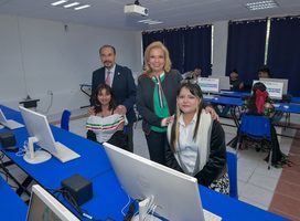 SUMA PEDRO RODRÍGUEZ HERRAMIENTAS EDUCATIVAS A LA UAEM CON LA ENTREGA DE UN AULA DIGITAL Y LA INAUGURACIÓN DE UN GIMNASIO