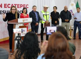 CON EL PLAN ORIENTE, ECATEPEC RECIBE INVERSIÓN DE MÁS DE 3 MIL MILLONES DE PESOS: AZUCENA CISNEROS