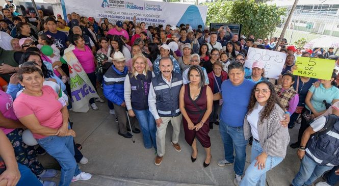 ATIZAPÁN REFUERZA INFRAESTRUCTURA CON NUEVO POZO Y OBRAS URBANAS