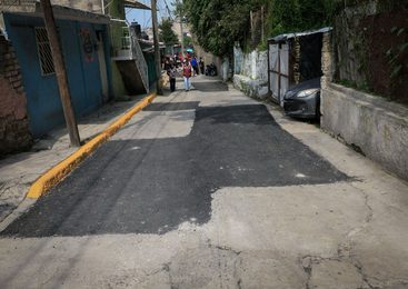 CREA GOBIERNO DE NAUCALPAN NUEVO SENDERO SEGURO Y LUMINOSO EN LA RAQUELITO