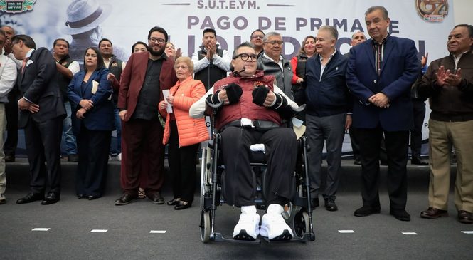 TRAS 8 AÑOS DE INTERRUPCIÓN, GOBIERNO DE NAUCALPAN PAGA PRIMA DE JUBILACIÓN A 38 TRABAJADORES SINDICALIZADOS DEL MUNICIPIO