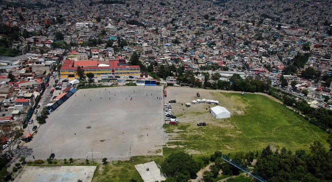 GOBIERNO DE NAUCALPAN DA CERTEZA JURÍDICA A LOS CAMPOS DE RÍO HONDO Y GARANTIZA SU DESTINO PÚBLICO