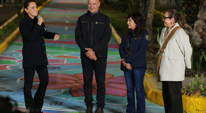 SHEINBAUM Y AZUCENA CISNEROS REFUERZAN COMBATE AL HUACHICOLEO DE AGUA EN ECATEPEC