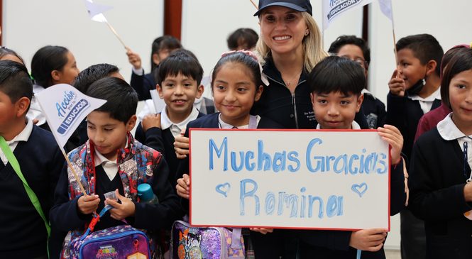 ENTREGA HUIXQUILUCAN EQUIPAMIENTO Y TRABAJOS DE REHABILITACIÓN PARA 350 ESTUDIANTES DE LOMA DEL CARMEN