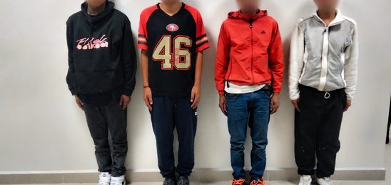 DETIENEN A 4 HOMBRES INVESTIGADOS POR HOMICIDIOS EN NAUCALPAN Y EN EL OPERATIVO BALEAN A MANDO POLICIAL
