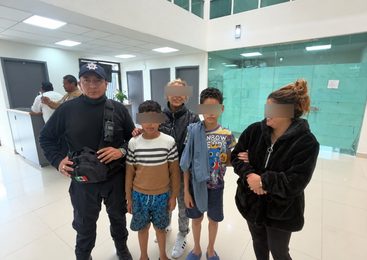 CÉLULA DE BÚSQUEDA DE TLALNEPANTLA LOCALIZA A DOS MENORES Y LOS REINTEGRA CON SUS FAMILIAS