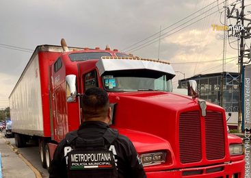 ECATEPEC DISMINUYE 43.8 POR CIENTO EL ROBO A TRANSPORTE DE CARGA MEDIANTE OPERATIVOS DE SEGURIDAD