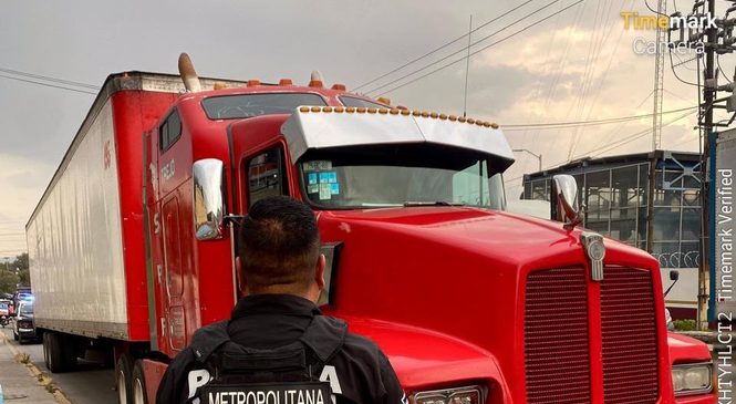 ECATEPEC DISMINUYE 43.8 POR CIENTO EL ROBO A TRANSPORTE DE CARGA MEDIANTE OPERATIVOS DE SEGURIDAD