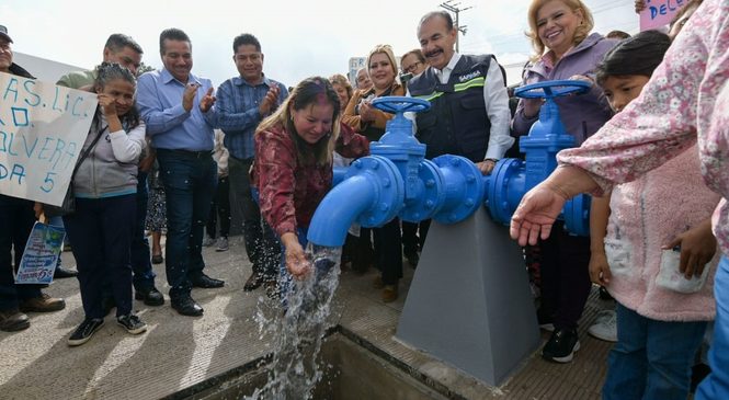 NUEVO POZO BENEFICIARÁ A 30 MIL HABITANTES DE LA COLINIA EMILIANO ZAPATA EN ATIZAPÁN