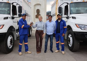 ENTREGA HUIXQUILUCAN NUEVO PARQUE VEHICULAR PARA MEJORAR SERVICIOS PÚBLICOS Y LA ATENCIÓN A LA POBLACIÓN