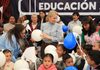 REHABILITA HUIXQUILUCAN ESCUELA DE LA CAÑADA E INSTALA JUEGOS INFANTILES