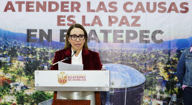 ECATEPEC REDUCE MÁS DEL 41 POR CIENTO LOS DELITOS DE ALTO IMPACTO