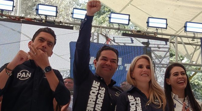 DESIGNA PAN A ENRIQUE VARGAS COMO COORDINADOR DE LA DEFENSA DE LA PATRIA, FAMILIA Y LIBERTAD EN HUIXQUILUCAN