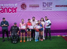 CIENTOS DE FAMILIAS PARTICIPAN EN LA CARRERA CORRE CONTRA EL CÁNCER 2026 EN NAUCALPAN