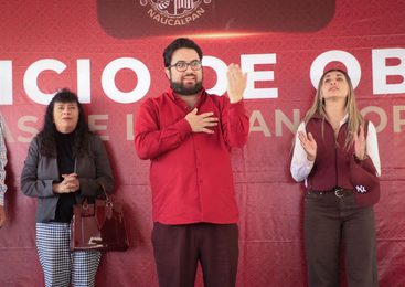 DA BANDERAZO ALCALDE ISAAC MONTOYA A NUEVO TREN DE PAVIMENTACIÓN MUNICIPAL EN INICIO DE RECONSTRUCCIÓN INTEGRAL DE LA CALZADA LOS ARCOS