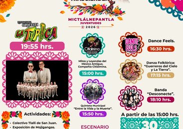 TLALNEPANTLA PREPARA FESTIVAL DE DÍA DE MUERTOS CON MÁS DE 30 ESPECTÁCULOS GRATUITOS