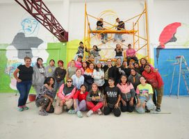 IMPULSA AZUCENA CISNEROS ARTE URBANO CON MURALES FEMENINOS EN EL NUEVO CENTRO LIBRE DE ECATEPEC