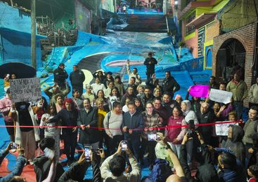 TRANSFORMAN CALLE DE LOS BORDES EN SENDERO SEGURO TRAS REPORTES DE ASALTOS EN ECATEPEC